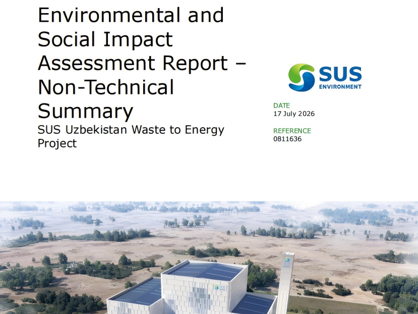 Public Disclosure of Project Information for the Waste-to-Energy Project in Samarkand Region